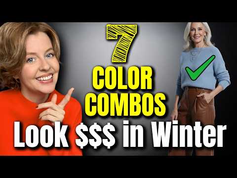 7 Winter Color Combos That Make Women Over 50 Look Expensive & Elegant