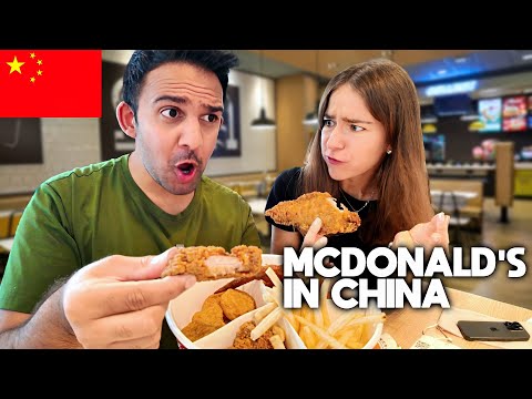 McDonald's in China Was NOT What We Expected... 🇨🇳
