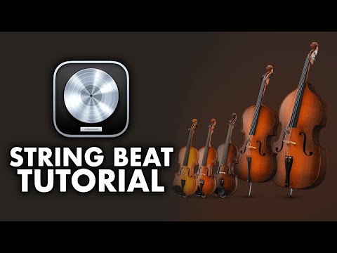 STRING BEATS in Logic Pro 🎻🔥🥁 with All Stock Plugins!