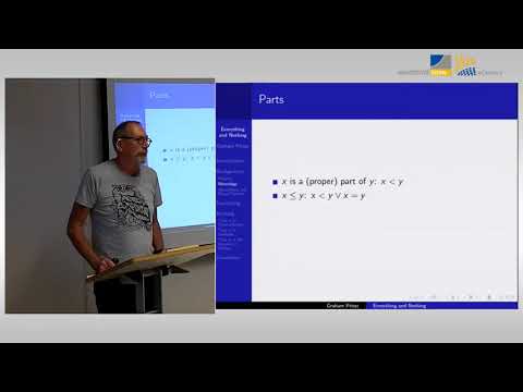 Graham Priest - "Everything and Nothing" (Robert Curtius Lecture of Excellence)