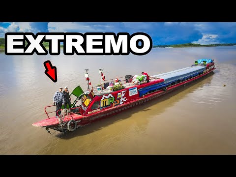 35 HOURS on the FASTEST BOAT in the AMAZON, from Pucallpa to Iquitos | Jordy Adventurer