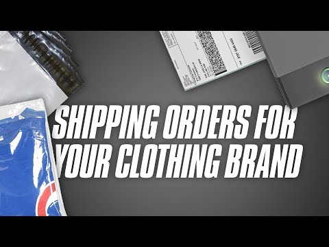 Fulfilling Orders for Your Clothing Brand Using Shopify and Pirate Ship