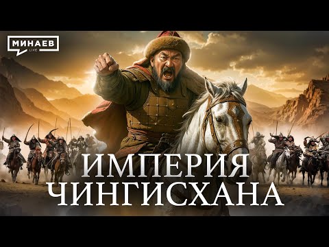 Как Чингисхан создал крупнейшую континентальную империю / Уроки истории @MINAEVLIVE