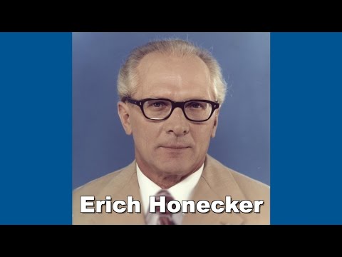 Erich Honecker - The man who built the Wall
