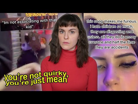 Hating children isn't a personality trait