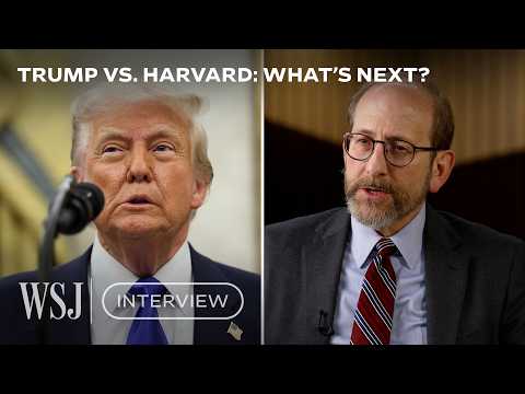 Harvard President Responds to Trump’s ‘Highly Illegal’ Threats | WSJ