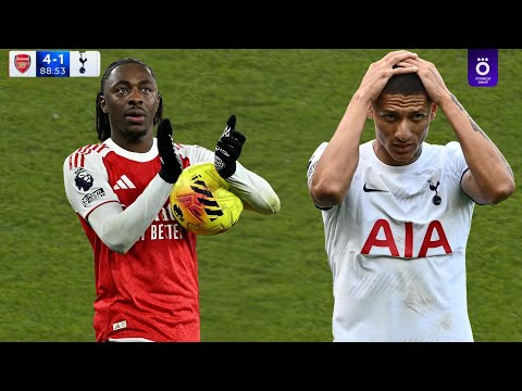 The day Eze showed no mercy to Richarlison!!