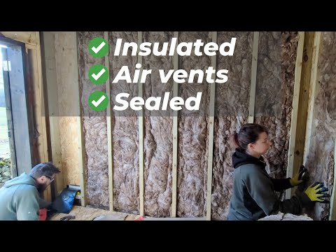 Floor, Insulation & Future Power Setup : Off-Grid Water Shed Progress
