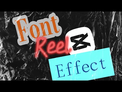 How To Create A Font Reel Effect In CapCut PC PRO (Font Shifting Animation Tutorial)