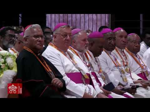 Port Moresby, Meeting with Bishops of PNG and Solomon Islands, Priests Consecrated Catechists7092024