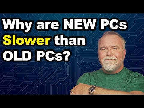 Why do NEW computers feel slower than OLD computers used to?  ShopTalk!