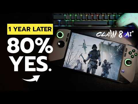 MSI Claw 8 AI+ Review 2025 | Still Worth Buying After 1 Year?