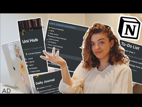 How I Organise My Life for the New Academic Year: Notion Tour for Productivity (+ Free Templates) ad