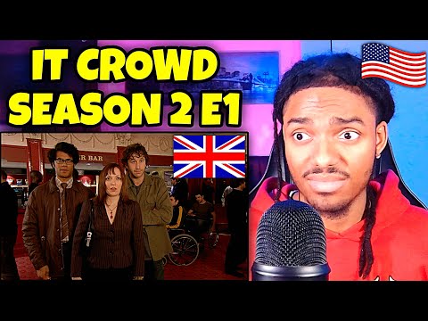 Most AWKWARD Night Out Ever 😂 | AMERICAN REACTS to The IT Crowd S2E1 “The Work Outing”
