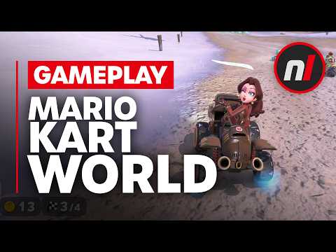 Mario Kart World Gameplay - Switch 2