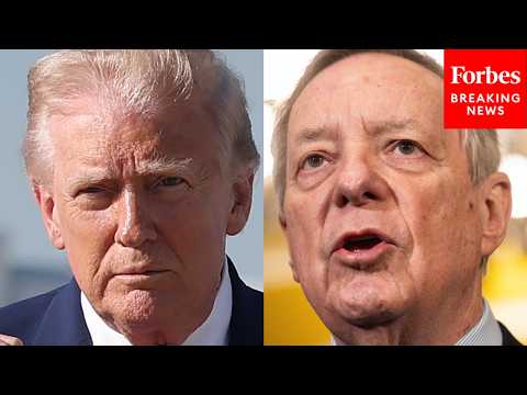 'He's Made More Money In Office Than Any Other President': Dick Durbin Slams Trump's Business Deals