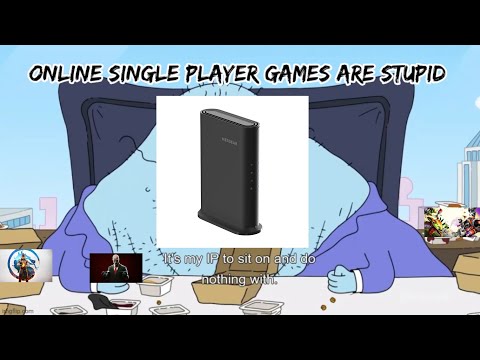 I hate online single player games