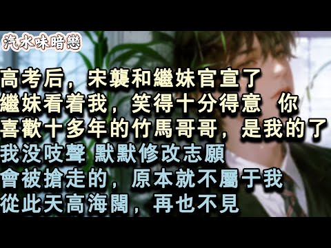【青春限定】高考後，宋襲和繼妹官宣了。繼妹看著我，笑得十分得意：你喜歡十多年的竹馬哥哥，是我的了！我沒吱聲，默默修改志願。會被搶走的，原本就不屬於我。從此天高海闊，再也不見。#小說 #言情 #故事