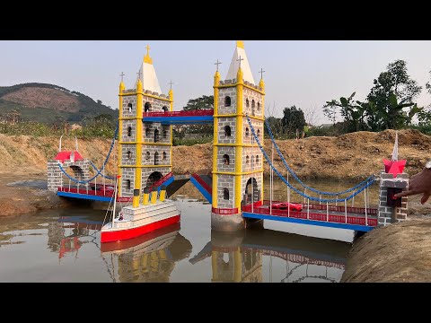 Construction of the mini Tower Bridge London | A wonder of the world