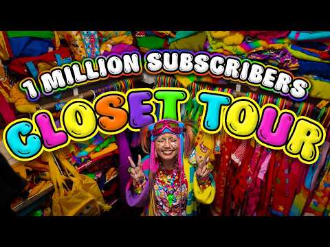 1 MILLION SUBSCRIBERS DECORA CLOSET TOUR 🌈
