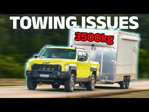 WHY this ISN'T up to the task yet: Kia Tasman towing/off-road review