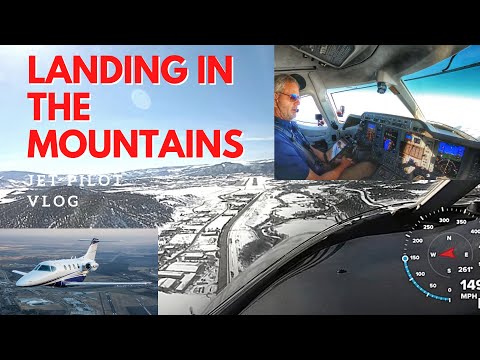 Landing in the Mountains of Colorado- Dallas, Texas to Eagle, Colorado in a Private Jet