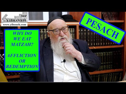 Rav Yitzchak Breitowitz: Why Do We Eat Matzot? Affliction or Redemption