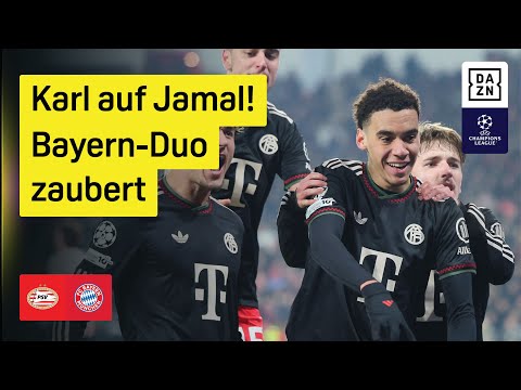 Gelungenes Musiala-Comeback | PSV Eindhoven - FC Bayern München | UEFA Champions League | DAZN