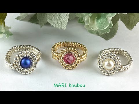 Double frame one stone ring tutorial