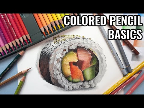 Drawing With Colored Pencils - An Introduction For Beginners