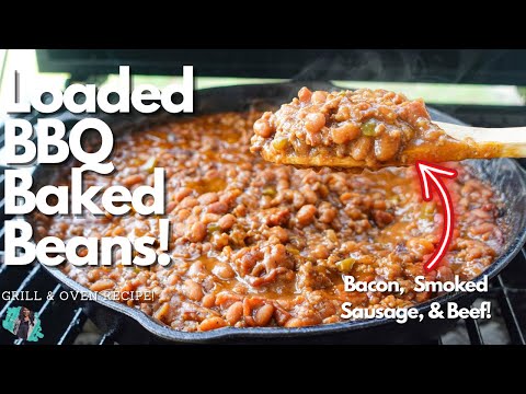 THE ONLY BAKED BEANS YOU NEED TO BRING TO THE COOKOUT! |EASY SUMMER TIME RECIPE | GRILLING SERIES