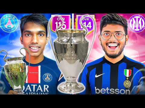 I Played the Champions League Final in FC MOBILE! @Vishy FC