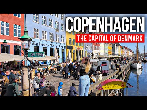 COPENHAGEN, Denmark 🇩🇰 Nyhavn & City Walk | 4K Walking Tour