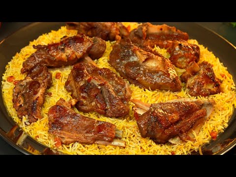 مندي لحم 🍖 بدون فرن ولا قدر ضغط 🤔 مندي ولا ألذ بأقل وقت وأبسط طريقة