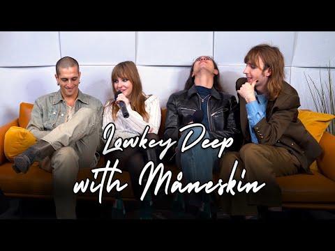 Real Talk with Måneskin - new album Rush, rockstar lifestyle and Italian vs English songwriting