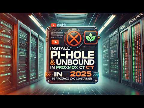 Learn how to install Pi-hole and Unbound inside a Proxmox LXC container in 2025