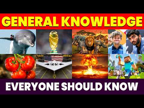 General Knowledge Trivia Quiz | 100 Questions Everyone Should Know! 🧠🤓📚