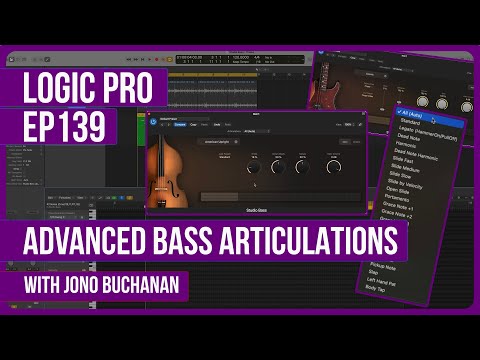 Logic Pro: Understanding Advanced Bass Articulations
