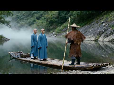 功夫电影！船夫竟是隱藏的江湖殺手，3招拿下少林武僧！ #kungfu