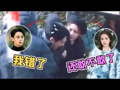 王鹤棣白鹿片场打架，偶像剧硬拍成了喜剧，导演真不嫌你俩吵吗？