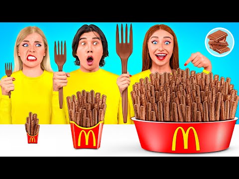 大・中・小フードチャレンジ | クレイジーチャレンジ Trend DO Challenge