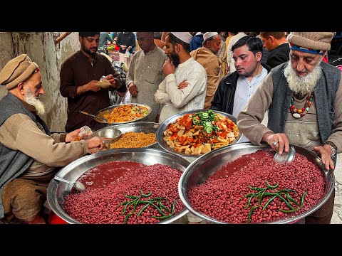 80+ Years Old Man Selling Lobia Chana | Peshawari Chanay Lobiya | Street Food Peshawar