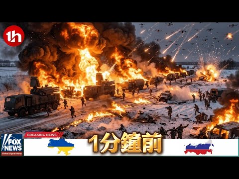 千万别眨眼！乌克兰无人机突袭俄军车队，防空导弹还没来得及竖起就发生了这种事！