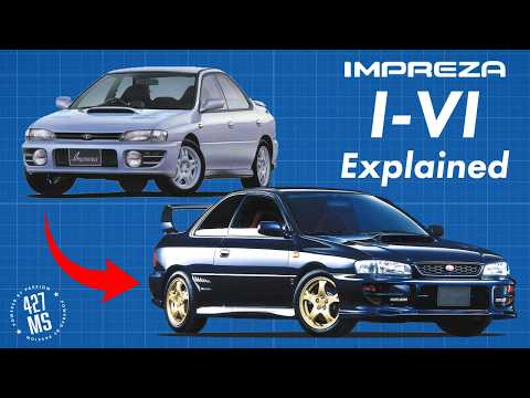 A beginner's guide to the First Gen Subaru Impreza Versions