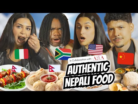 Foreigners Try REAL Nepali Food for the First Time! (at Ayla Bar & Grill Melbourne) | Minorty Report