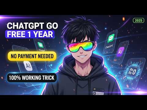 How to get ChatGPT Go Free for 1 Year | ChatGPT 5 Free for 1 Year