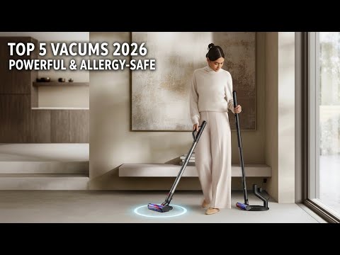 Top 5 Best Vacuum Cleaners of 2026 — Powerful, Smart & Allergy-Safe