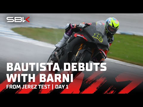 Alvaro Bautista jumps on his new bike as a Barni rider๐ฅ | 2026 #WorldSBK