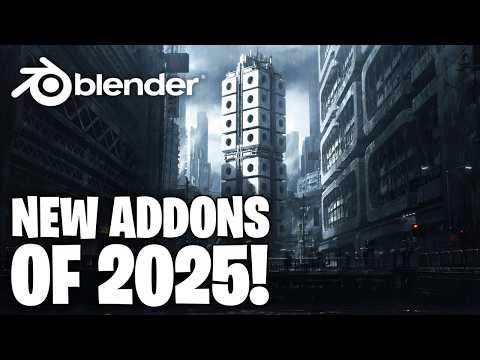 Best Blender Addons Released So Far in 2025