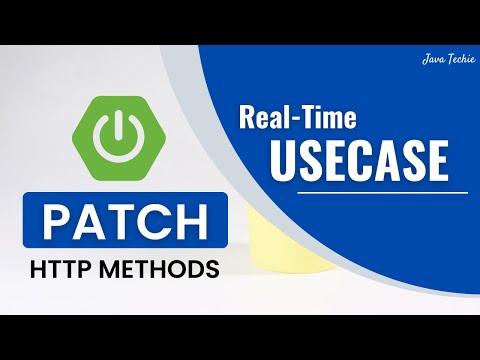 Spring Boot | 🙋‍♂️ PUT/PATCH REST APIs - All you need to know with Example | JavaTechie